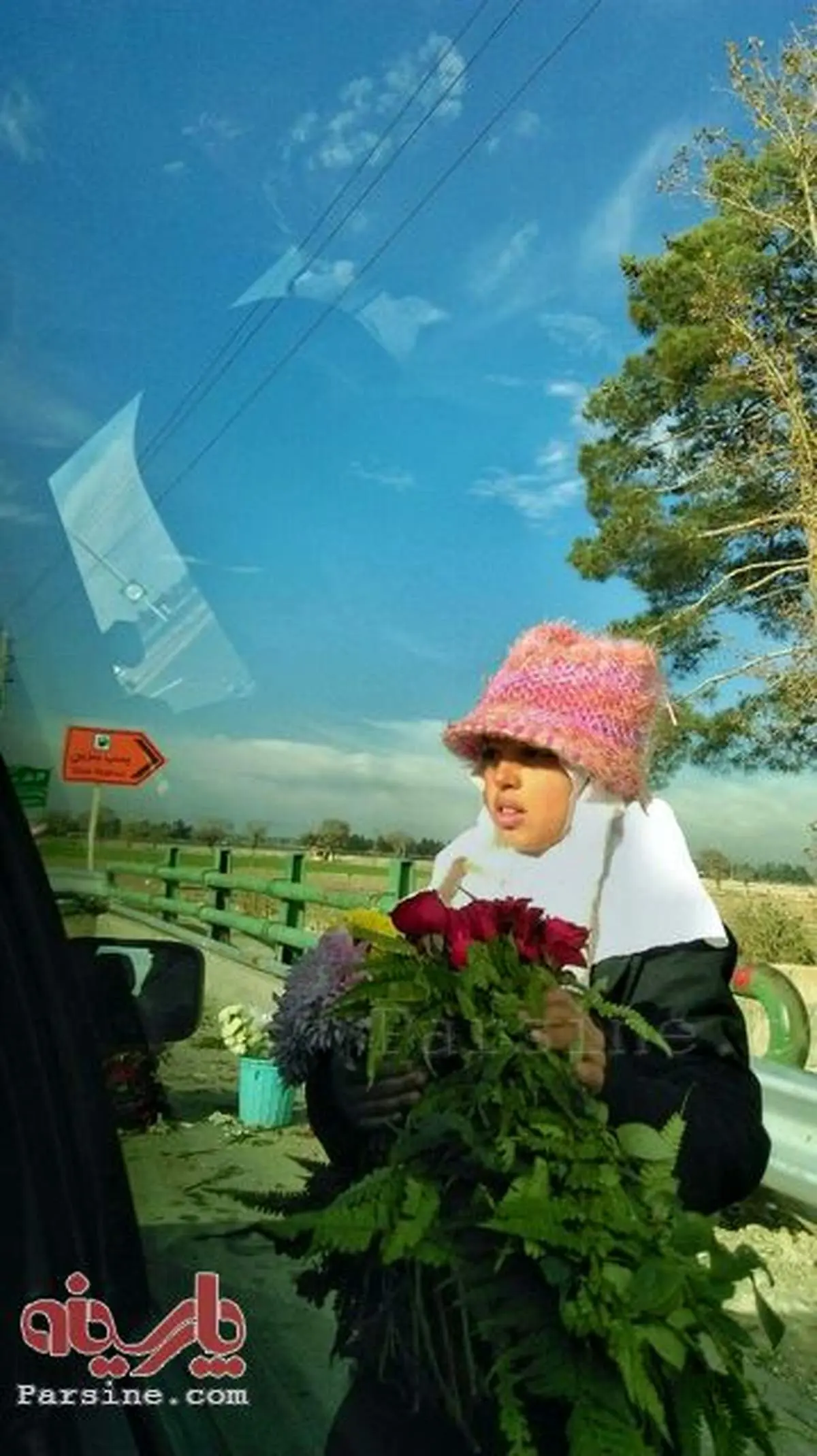 کودک کار در جاده بهشت زهرا