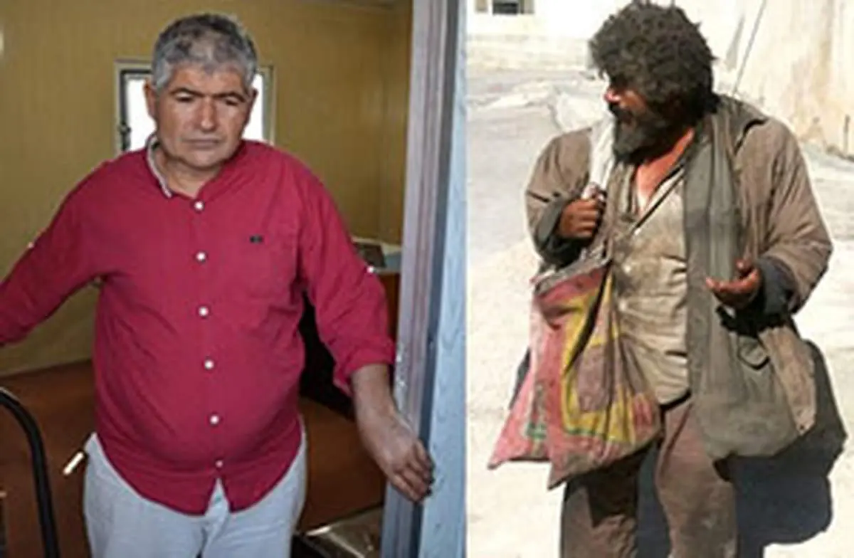 گدای میلیونر در بوشهر دستگیر شد + عکس