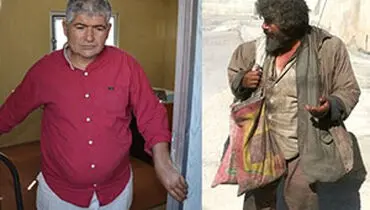 گدای میلیونر در بوشهر دستگیر شد + عکس