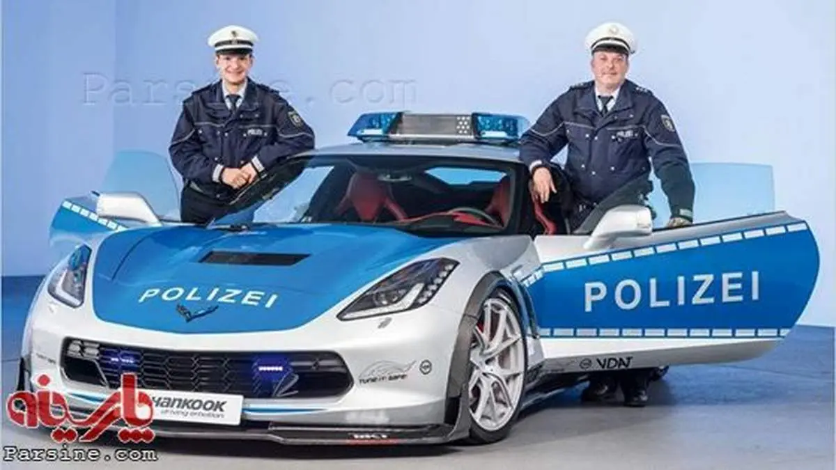 شورولت کوروت با سرعت 290 کیلومتر بر ساعت پلیس آلمان شد