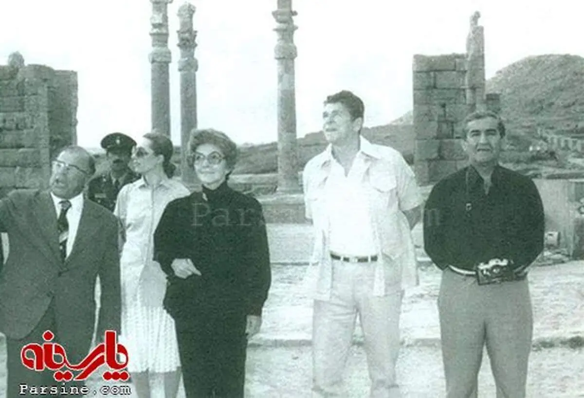 عکس:رونالد ریگان و همسرش در ایران!