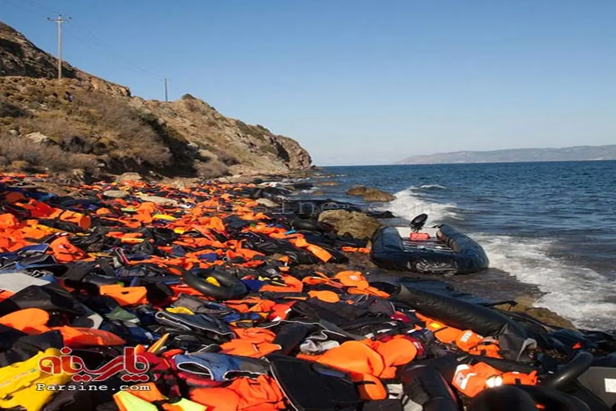 عکس/ جلیقه های نجات در یونان