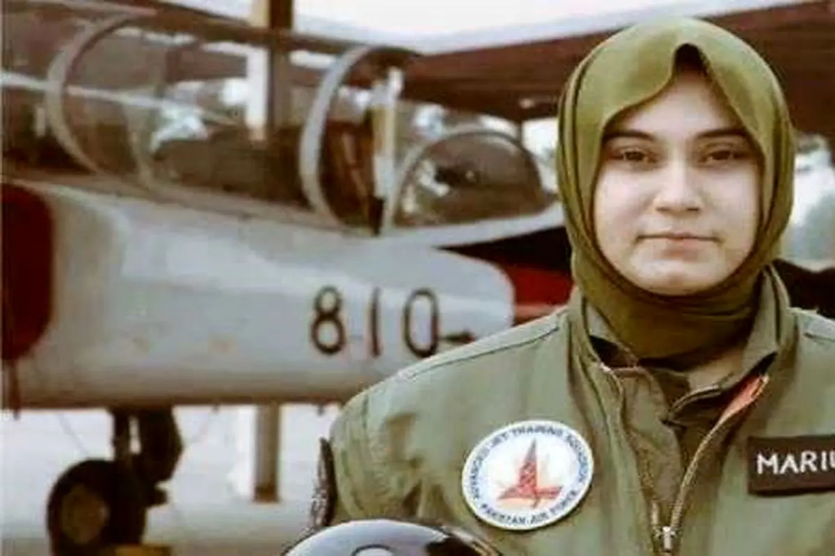 خلبان زن نیروی هوایی پاکستان کشته شد+عکس