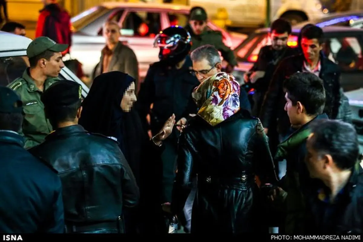 عکس: طرح برخورد پلیس با ساپورت پوشان در تهران