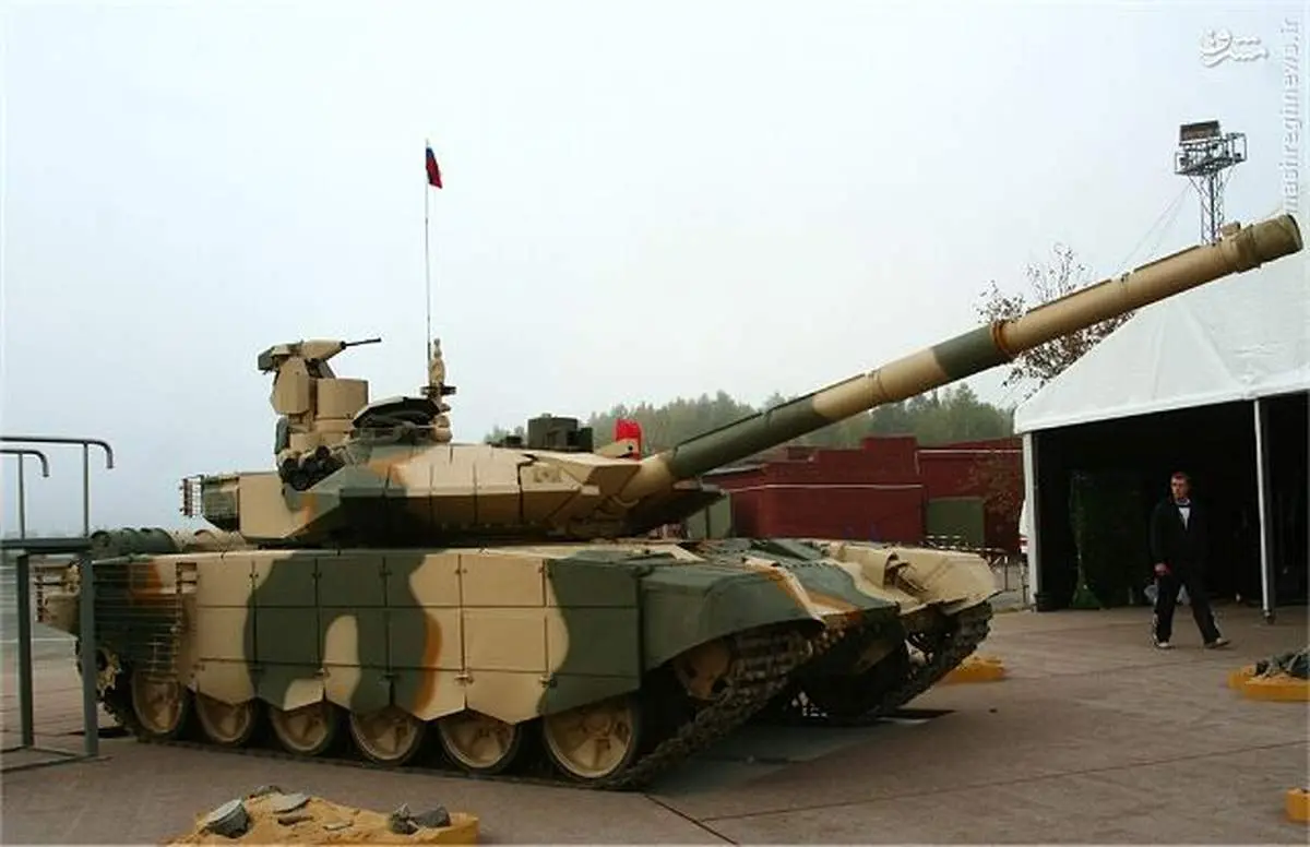 عکس: نیروی زمینی ایران درصدد خرید تانک T-90 روسیه