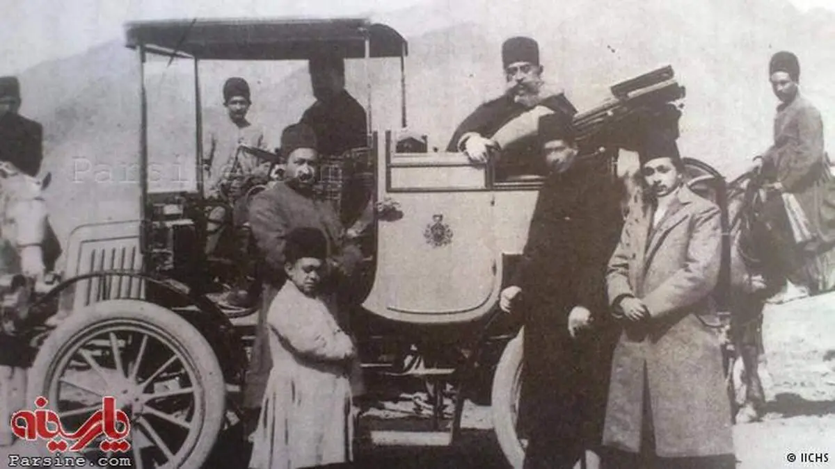 عکس:مظفرالدین شاه صاحب اولین "رنوی" وارداتی به ایران!
