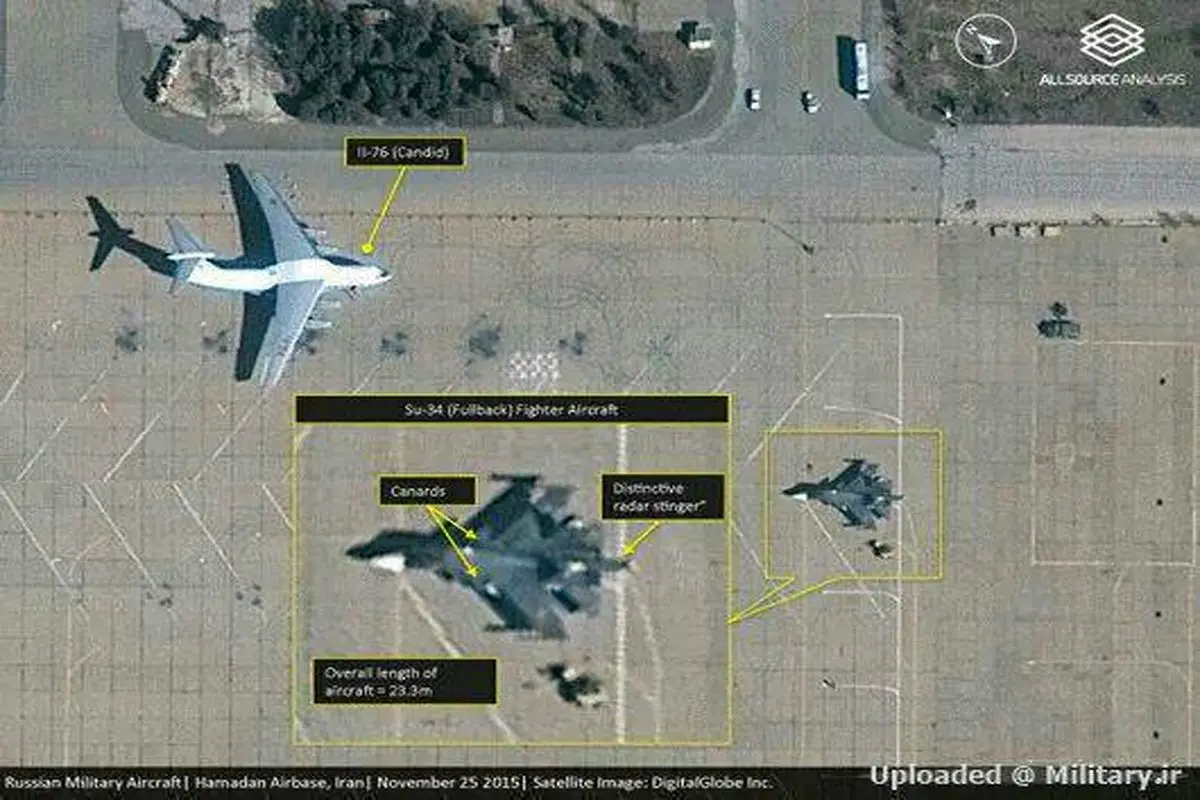 عکس/ جنگنده‌های روسیه در فرودگاه نوژه؟