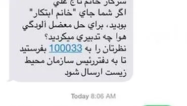 عکس:نظرسنجی پیامکی معصومه ابتکار از خبرنگاران