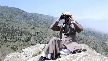 عکس: کوهنوردی آیت الله هاشمی رفسنجانی