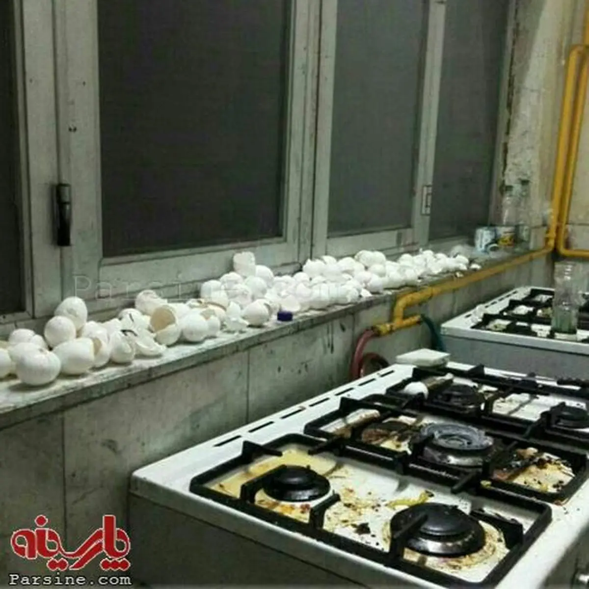 آشپرخانه خوابگاه پسران!