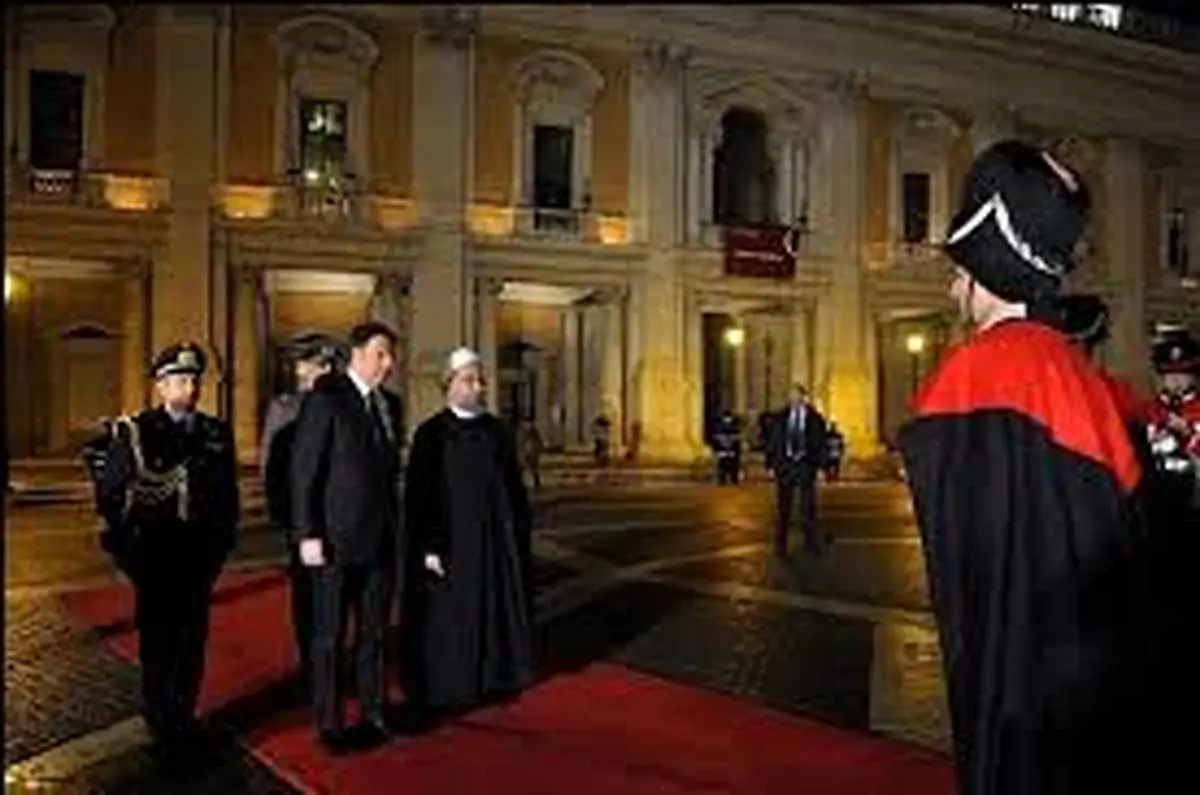 در ضیافت‌شام روحانی در ایتالیا چه غذاهایی سرو شد؟