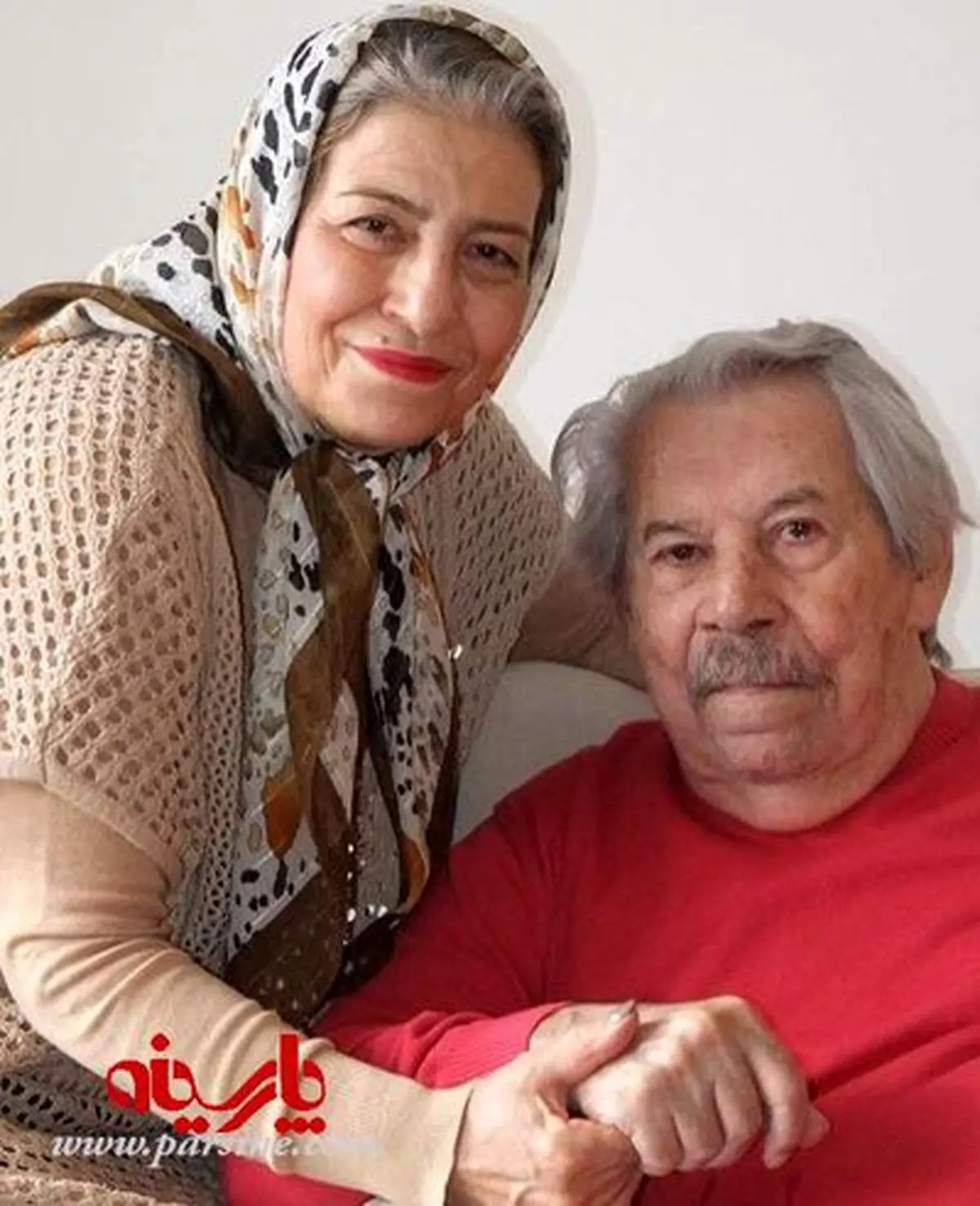 هنرمند پیشکسوت و همسرش