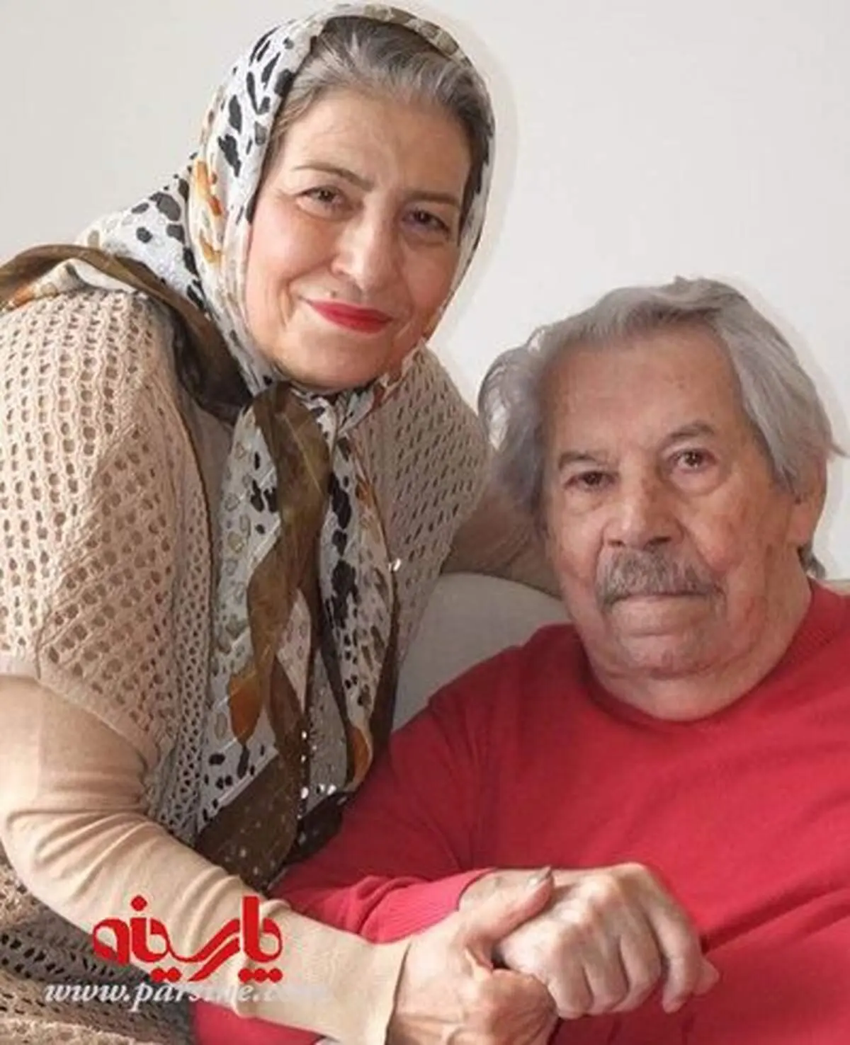 هنرمند پیشکسوت و همسرش