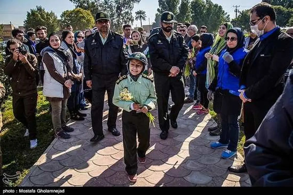 وقتی نیروی انتظامی آخرین آرزوی یک کودک را برآورده کرد+عکس