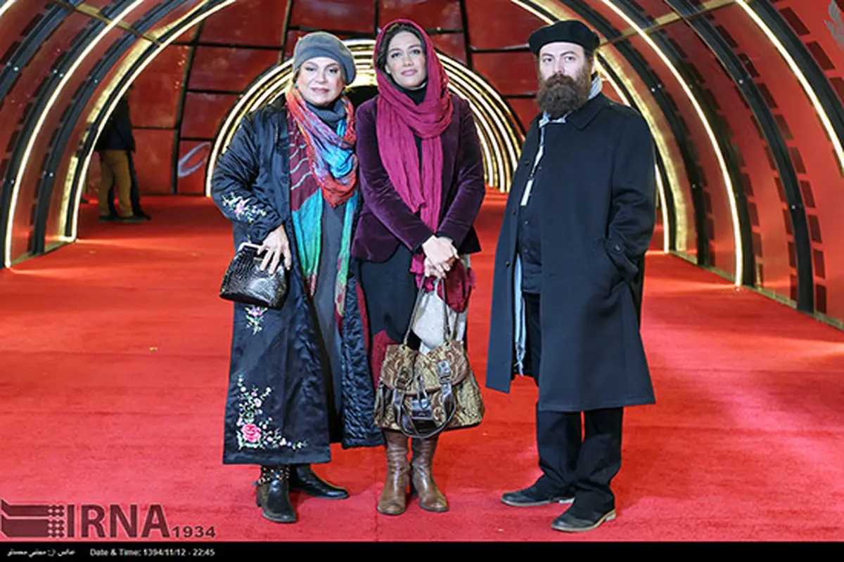 عکس: پوشش خاص گوهر خیراندیش در جشنواره فیلم فجر