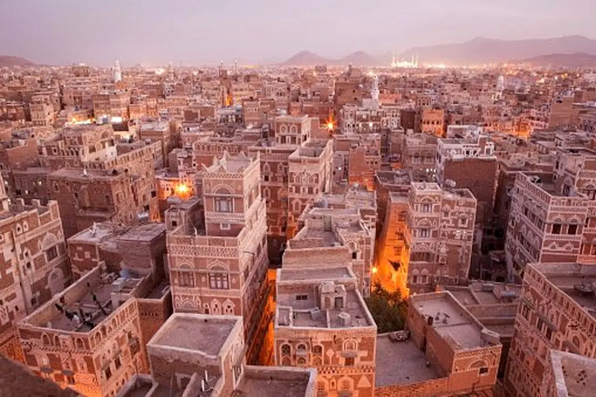عکس/ شهر قدیمی صنعا در یمن
