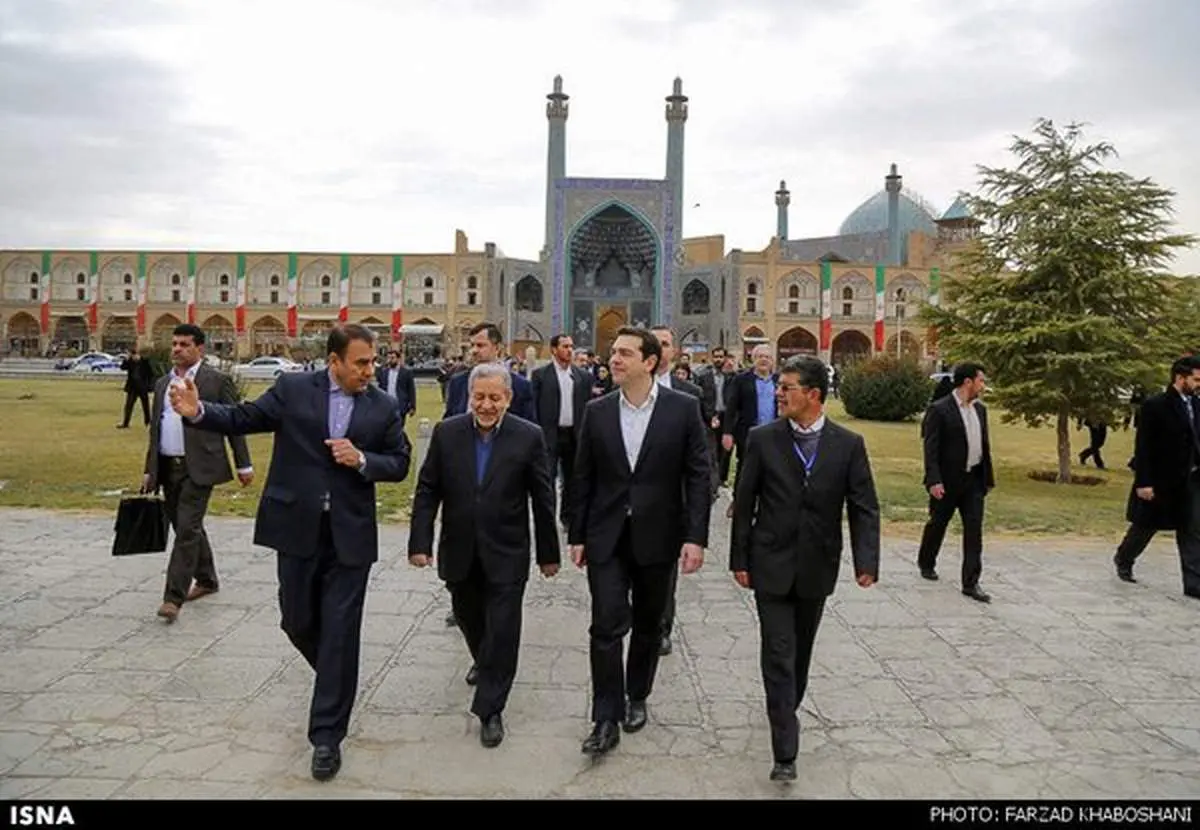 عکس/ اصفهان گردی نخست وزیر یونان