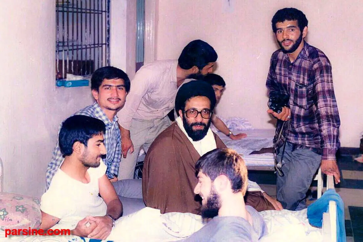 عکس: سیدهادی خامنه‌ای در دوران جنگ