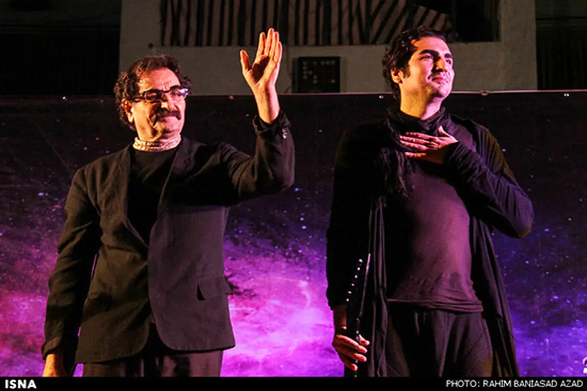 عکس: پدر و پسر ناظری در کنسرت کرمان