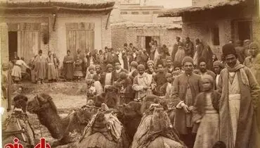 عکس/ محله یهودیان تهران (عودلاجان) در دوره قاجار