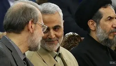 روایت سردار سلیمانی از روحیه لاریجانی در حمایت از نهضت های انقلابی و اسلامی