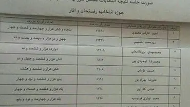 کاندیدایی که فقط یک رای آورد (+عکس)