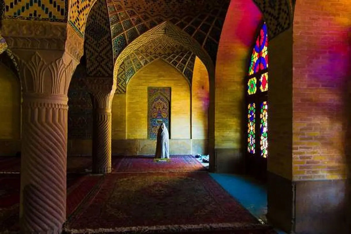 عکس نشنال جئوگرافیک از مسجد وکیل شیراز