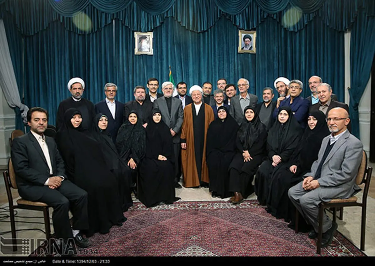 عکس: دیدار نامزدهای اصلاحطلب با هاشمی رفسنجانی
