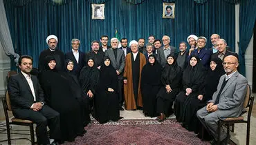عکس: دیدار نامزدهای اصلاح‌طلب با هاشمی رفسنجانی