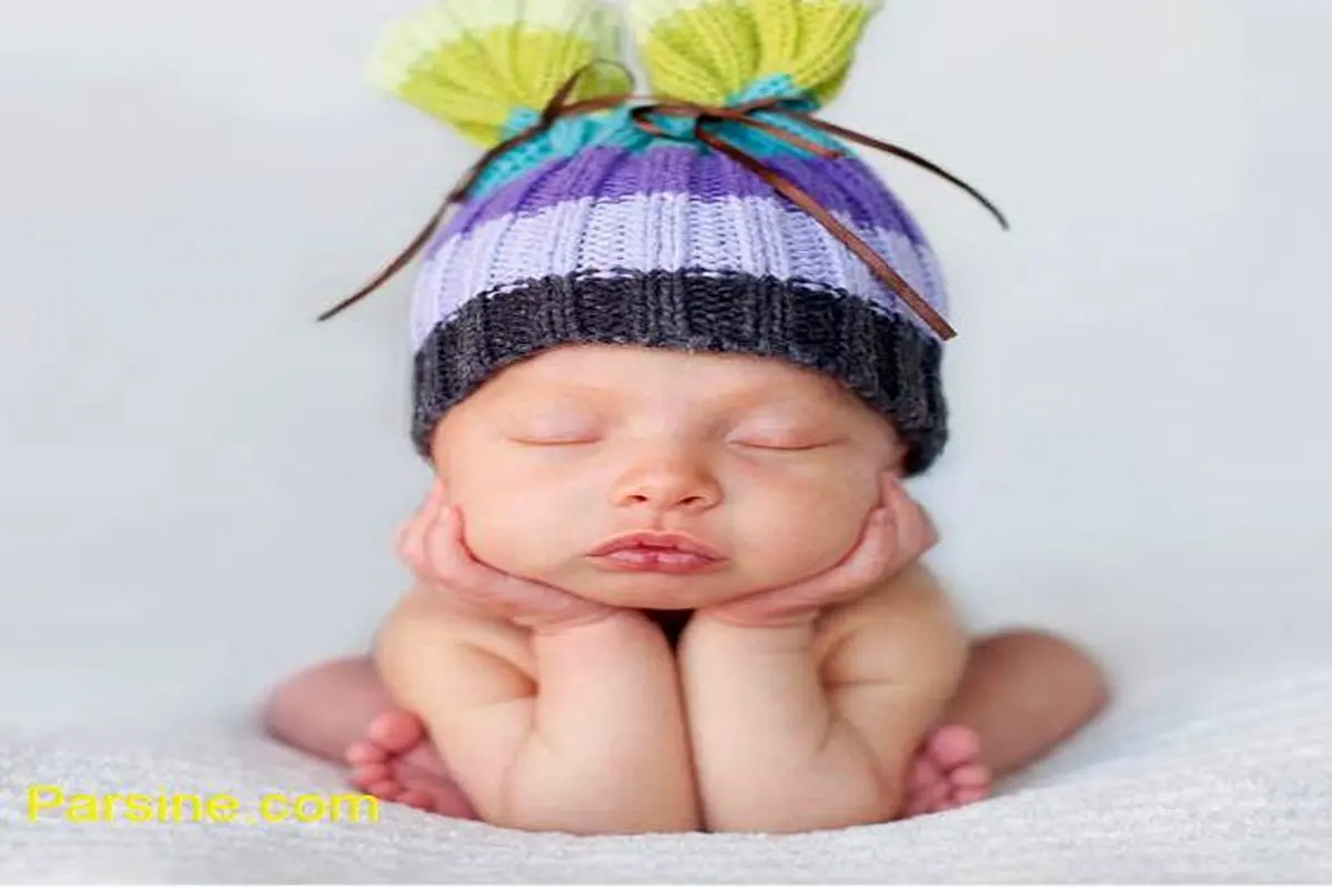 عکس جالبی از نوزاد یکروزه!