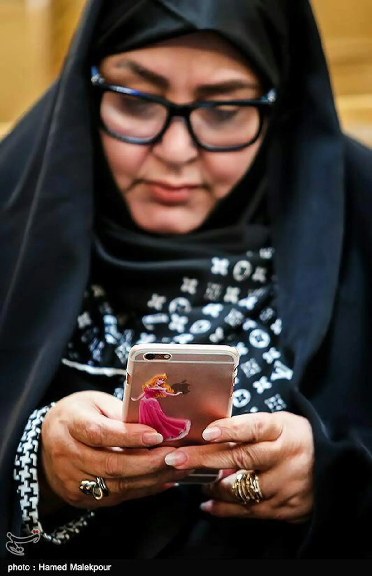 عکس:همسر دکتر صالحی