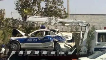 واکاوی حادثه‌ای که گریبانگیر خودروی پلیس شد/تاملی بر وضعیت معاینه فنی اتومبیل‌های انتظامی