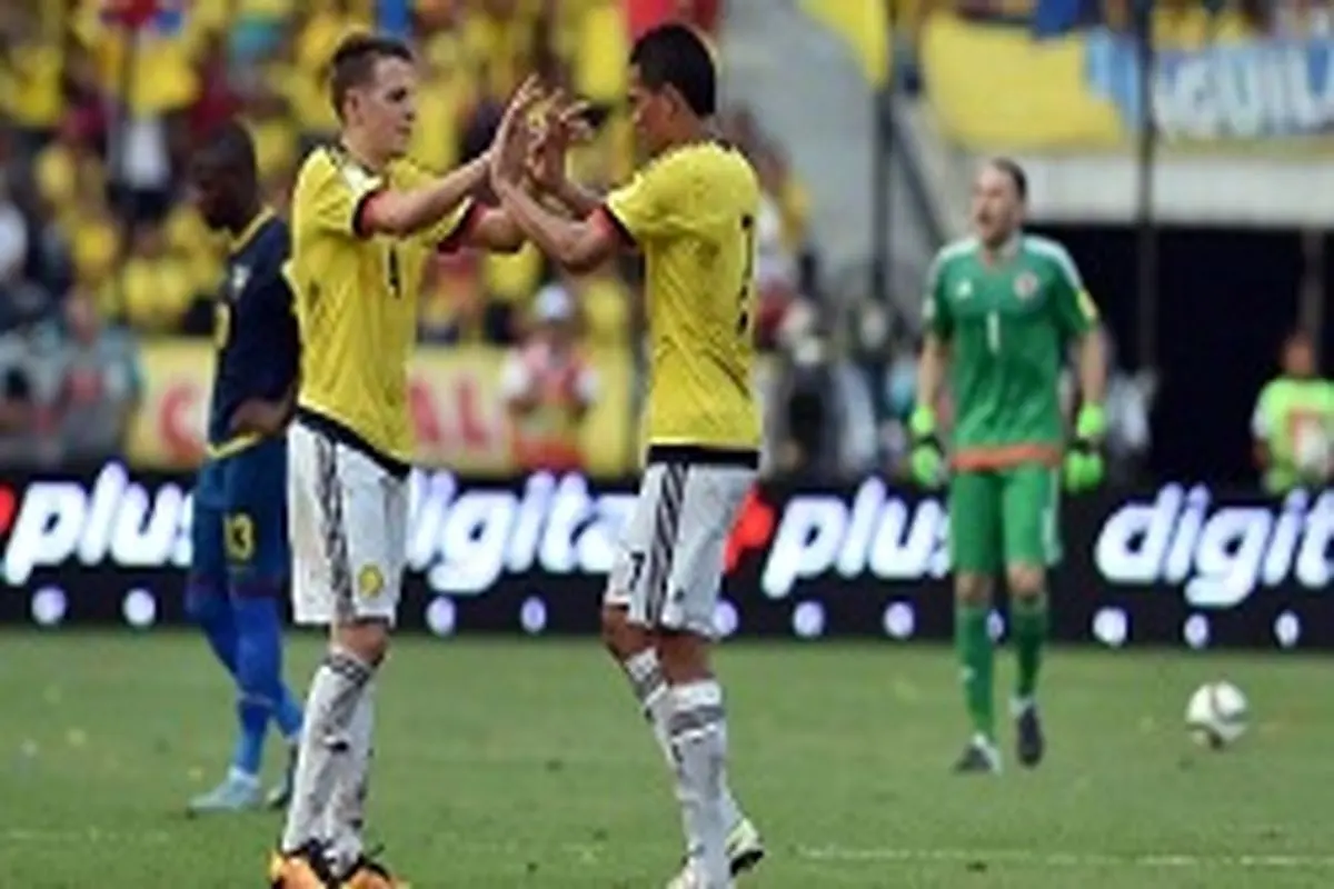 مقدماتی جام جهانی 2018؛ صدرنشین آمریکای جنوبی مقهور قدرت کلمبیا شد