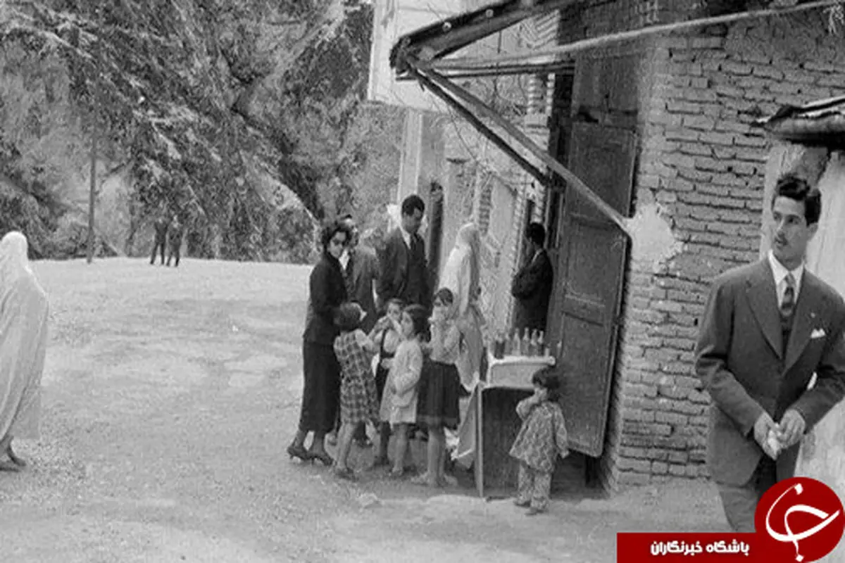 عکس: محله دربند ۶۷  سال پیش