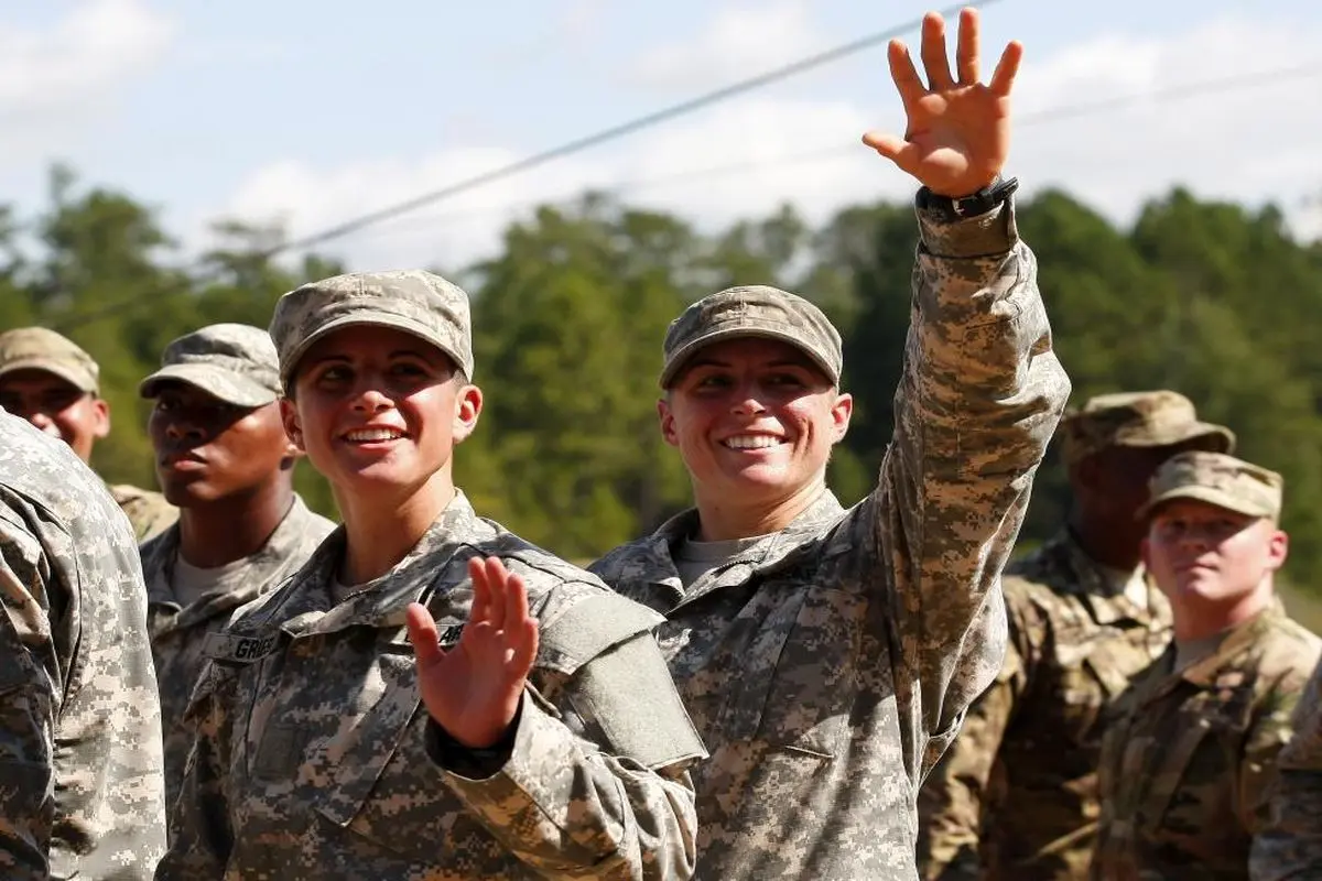 "زنان" ارتش آمریکا + عکس