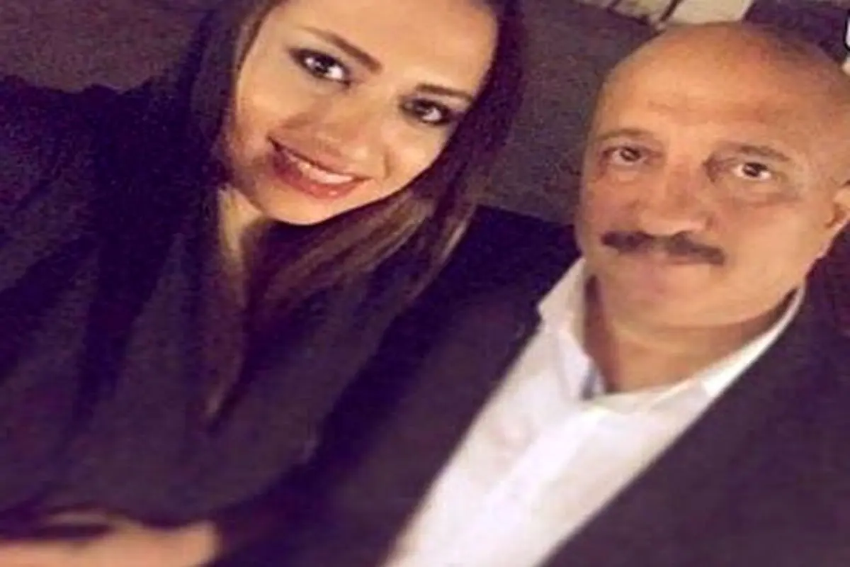 مسعود روشن پژوه و دخترش