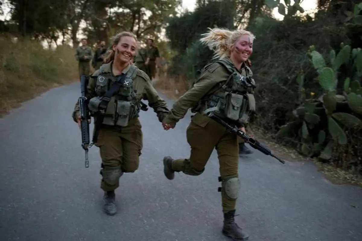 خدمت سربازی دختران در اسرائیل+عکس