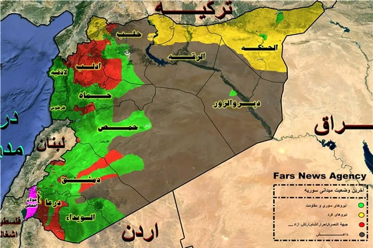 نبردهای شدید میان ارتش و تروریست‌ها در سراسر سوریه