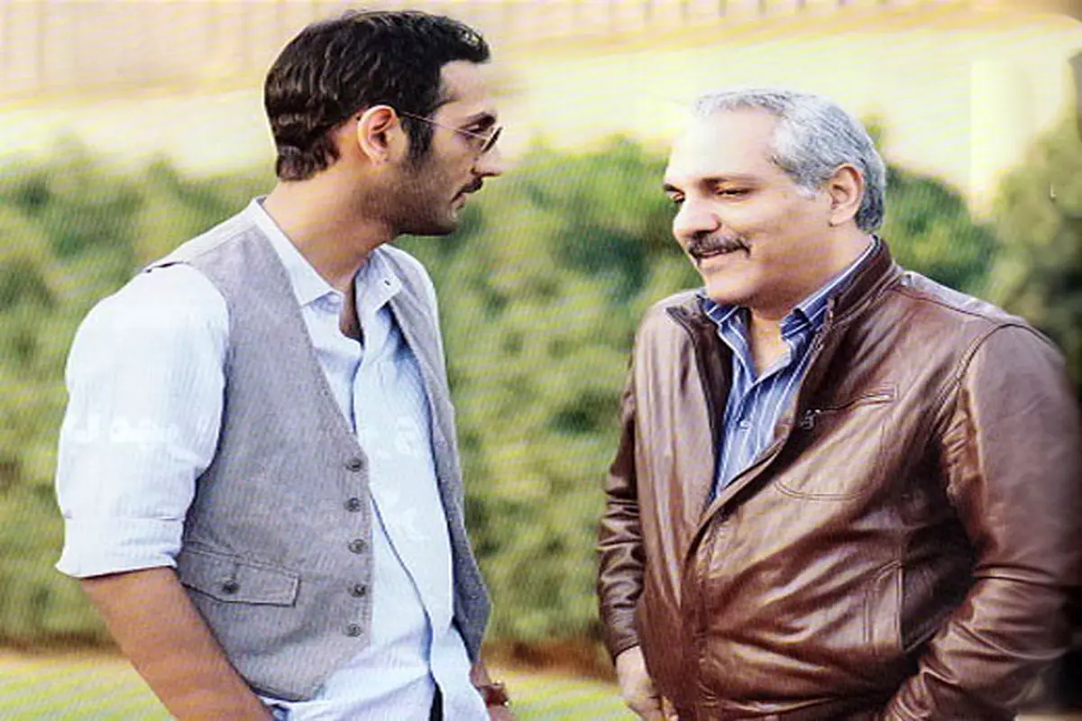 مهران مديری و پسرش فرهاد در کنار هم (+ عکس)