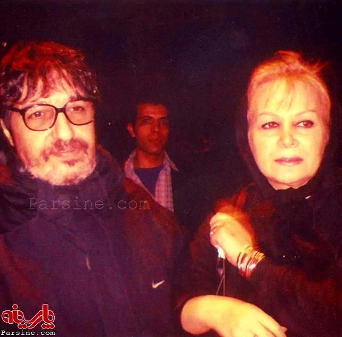 محمد صالح علاء و همسرش