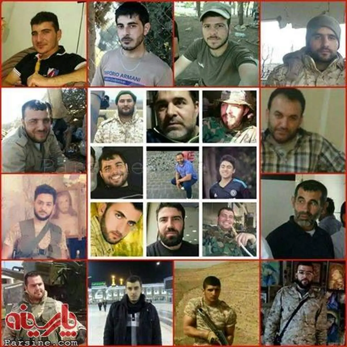عکس: شهدای اخیر حزب الله لبنان در حلب