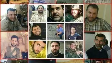 عکس: شهدای اخیر حزب الله لبنان در حلب
