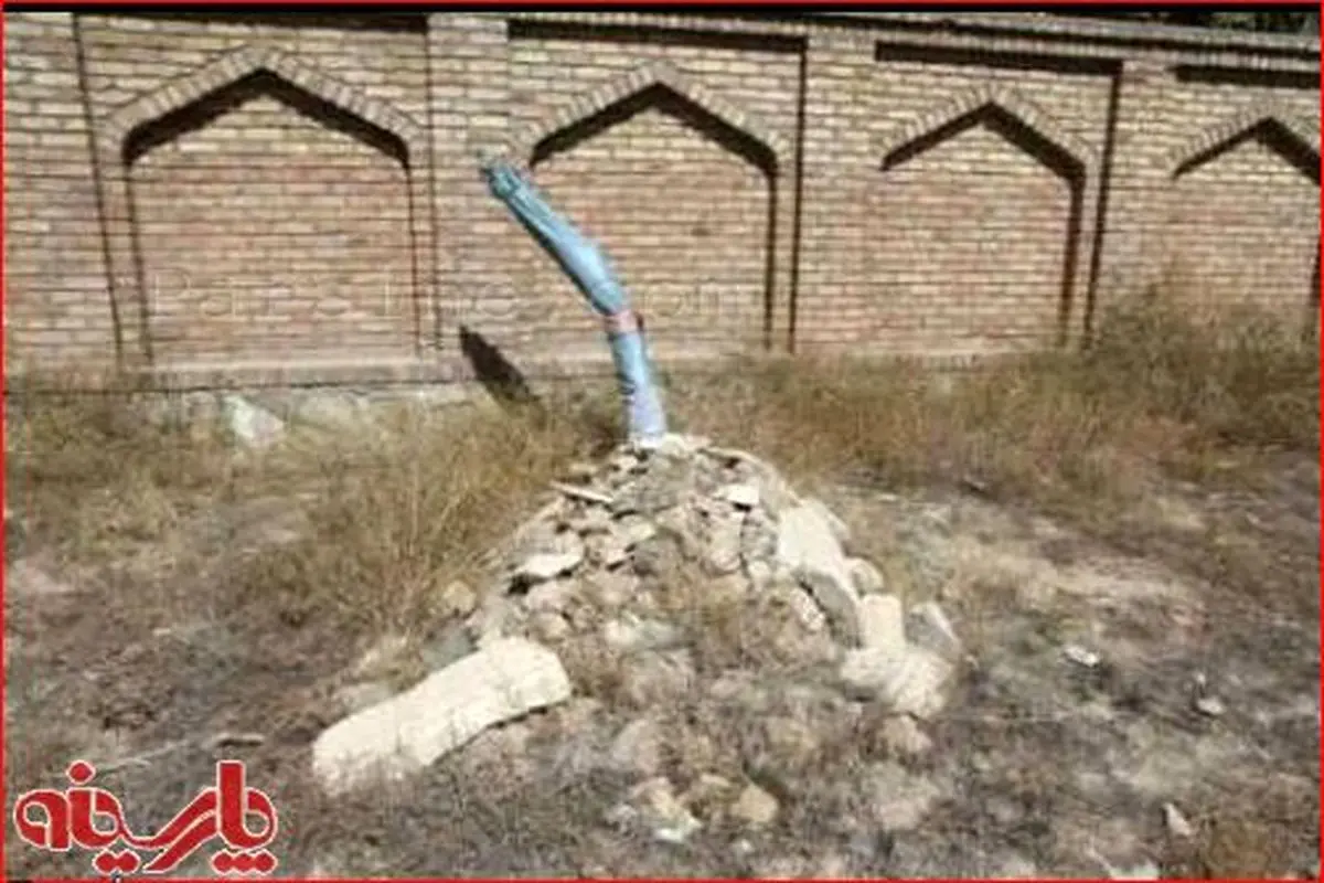 عکس:قبر ویران ابوریحان بیرونی در غزنین/افغانستان