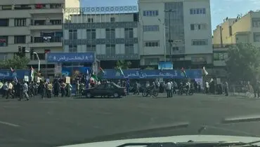 حال و هوای میدان انقلاب قبل از آغاز راهپیمایی+عکس