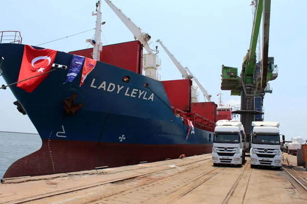 اعزام اولین کشتی امدادرسانی ترکیه به غزه