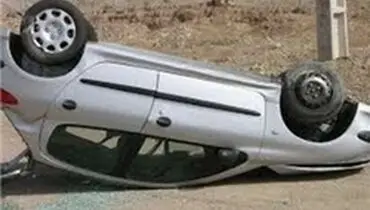 نجات جان ۴مصدوم در واژگونی پژو