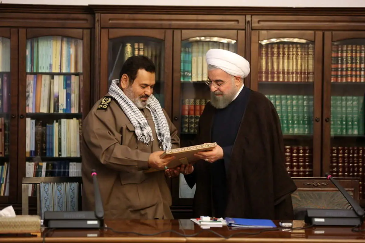 تقدیر رییس جمهور از خدمات سرلشکر فیروزآبادی+عکس