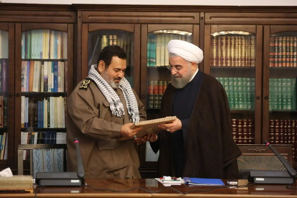 تقدیر رییس جمهور از خدمات سرلشکر فیروزآبادی+عکس