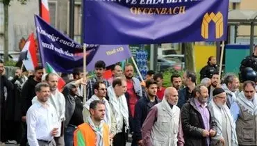 تظاهرات ضدصهیونیستی در آلمان
