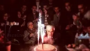 عکس:جشن تولد دکتر عارف